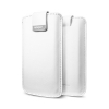 SGP Leather Pouch Crumena Series White Кожаный чехол для iPhone 5 белый