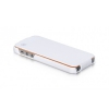 Hoco Duke Leather Case Чехол для iPhone 5 White