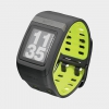 Спортивные часы-тренер с навигацией Nike Sportwatch Black/Volt черные/зеленые