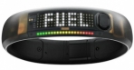 Инновационный браслет-тренер Nike+ FuelBand Black черный полупрозрачный размер XL