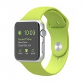 Apple Watch Sport 42mm with Sport Band Green, алюминий - Зелёный спортивный ремешок