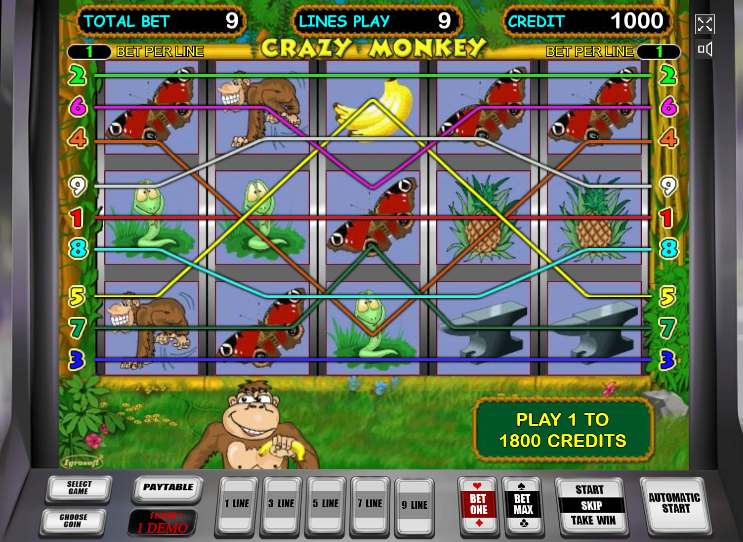 игровые автоматы обезьянки на телефон